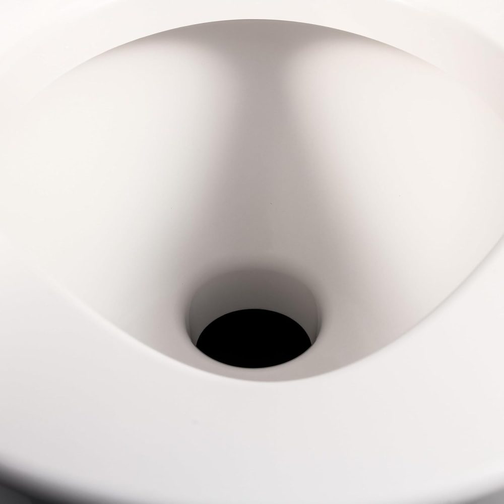 Camco RV Premium Travel Toilet - Features a 5.3-Gallon Detachable Holding Tank, Pump Flush Design & Spring-Loaded Latch (41535) - Image 7