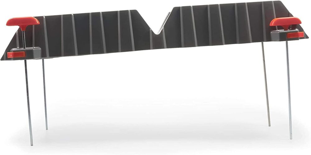 Camco Rhino Camper / RV Sewer Hose Support Kit - Supports Up to 20-Feet of RV Sewer Hose - Features Nesting Design for Easy RV Storage & Includes (6) 30” Section w/4 Stakes Each (43071) - Image 2