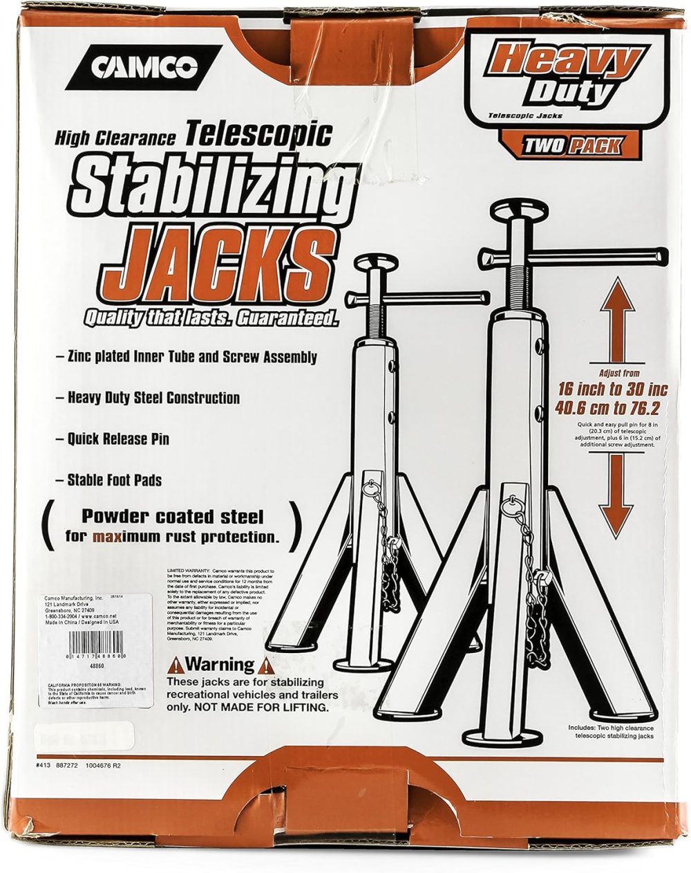 EAZ LIFT 48860 Telescopic Jack, (Pack of 2) - Image 4