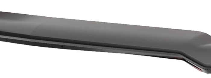 EGR 301671 SuperGuard Hood Guard Bug Deflector Protector, Dark Smoke Finish, Compatible with Select 2016 to 2018 Chevrolet Silverado All Cabs Models