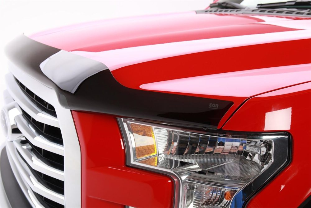 EGR 303471 Superguard Bug hood guard dark smoke compatible with select Ford models - Image 2