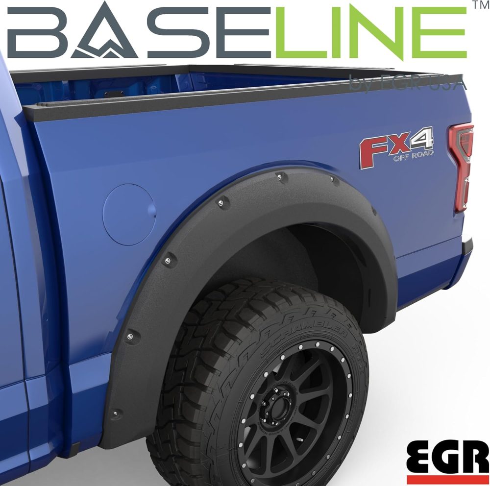 EGR BLF1012 - Baseline Series Fender Flares with Simulated Bolt-on Look - Compatible with 2021-2024 Ford F-150 - Image 5
