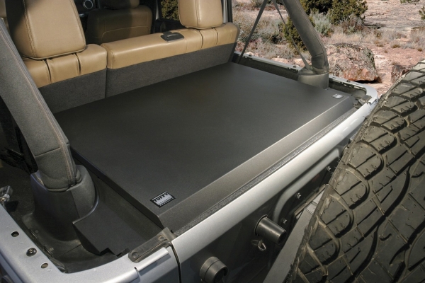 Tuffy Deluxe Cargo Enclosure for Jeep Wrangler JK (2011–2018) | 20,000 cu in Lockable Welded Steel Storage with Removable Panels – Secure Gear for Outdoor, Overland, Contractor Use