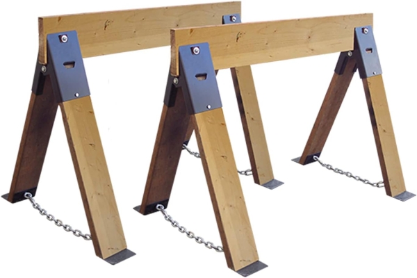 Torklift A7010 Camper Packer Storage Stabilizer Structural Support Base for Camper Frame & Jacks w/ 6,000 Pound Capacity (Brackets Only)