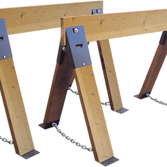Torklift A7010 Camper Packer Storage Stabilizer Structural Support Base for Camper Frame & Jacks w/ 6,000 Pound Capacity (Brackets Only)