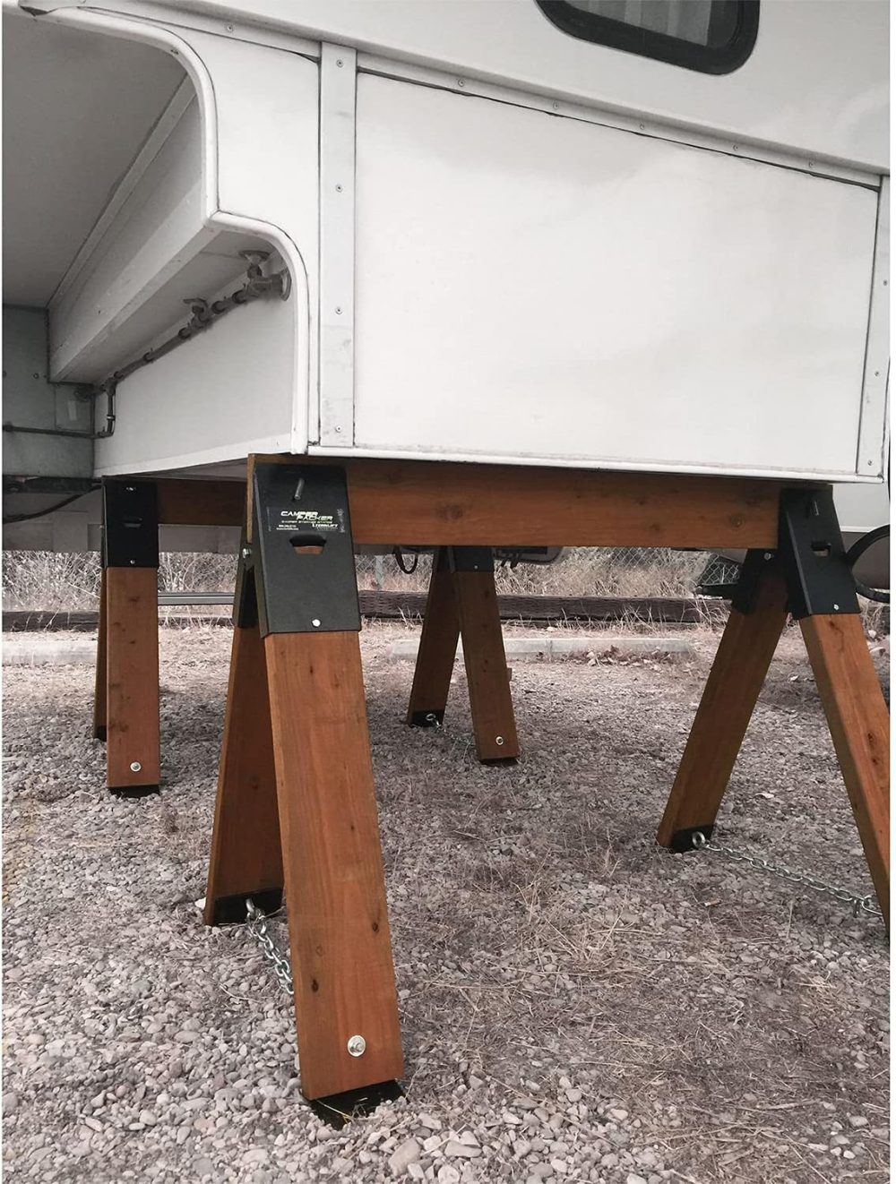 Torklift A7010 Camper Packer Storage Stabilizer Structural Support Base for Camper Frame & Jacks w/ 6,000 Pound Capacity (Brackets Only) - Image 2
