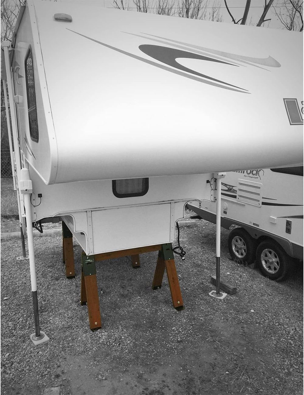 Torklift A7010 Camper Packer Storage Stabilizer Structural Support Base for Camper Frame & Jacks w/ 6,000 Pound Capacity (Brackets Only) - Image 3