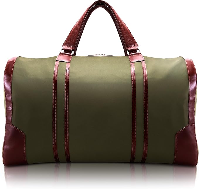 Mcklein Pasadena Nylon Carry-All Duffel Green