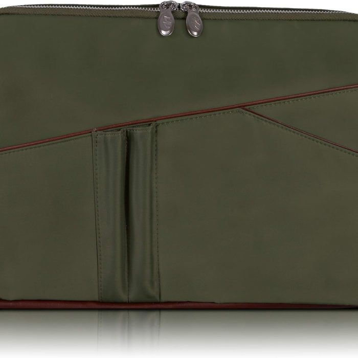Mcklein Auburn 15” Nylon Laptop Sleeve Green