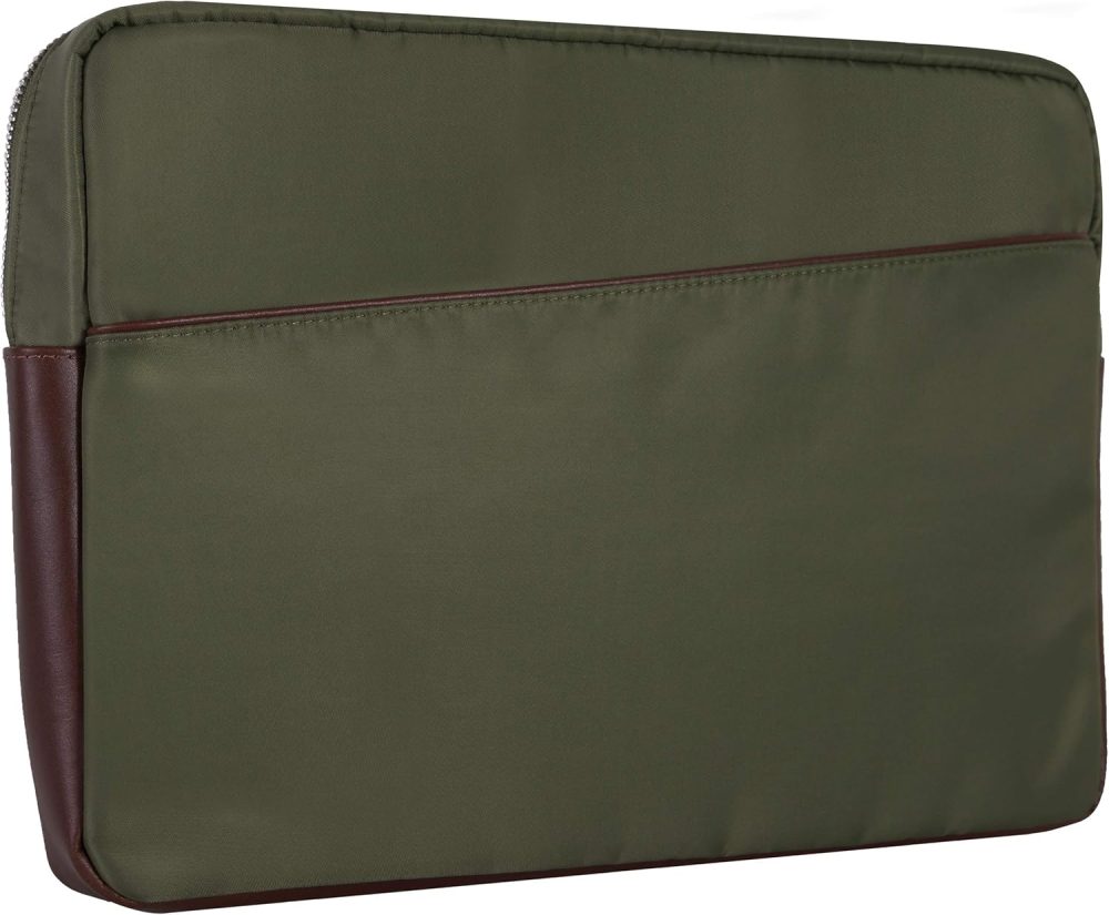 Mcklein Auburn 15” Nylon Laptop Sleeve Green - Image 3