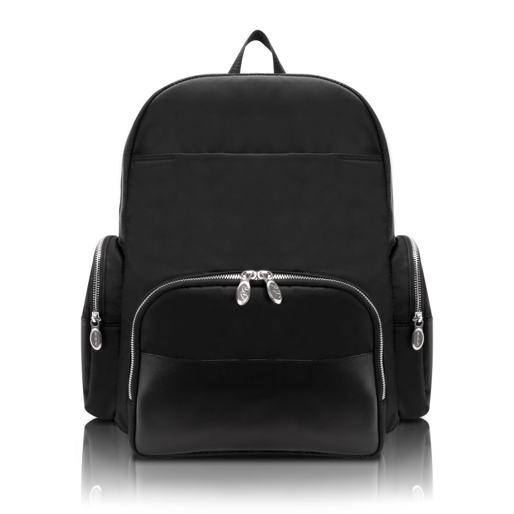 Mcklein Cumberland 17” Nylon Laptop Backpack Black