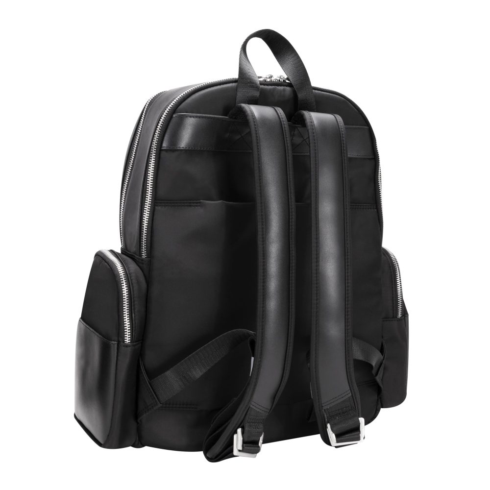 Mcklein Cumberland 17” Nylon Laptop Backpack Black - Image 3