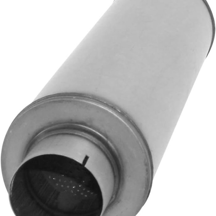 AP Exhaust Products Muffler  Xlerator Round 4In Id/Od C/C 30In Oal Ss