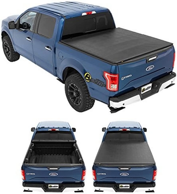 Bestop 8311 Ranger/9410 Mazda Bseries Pickup Styleside 6Ft Bed (72.In) Ezroll Tonneau Coverblack