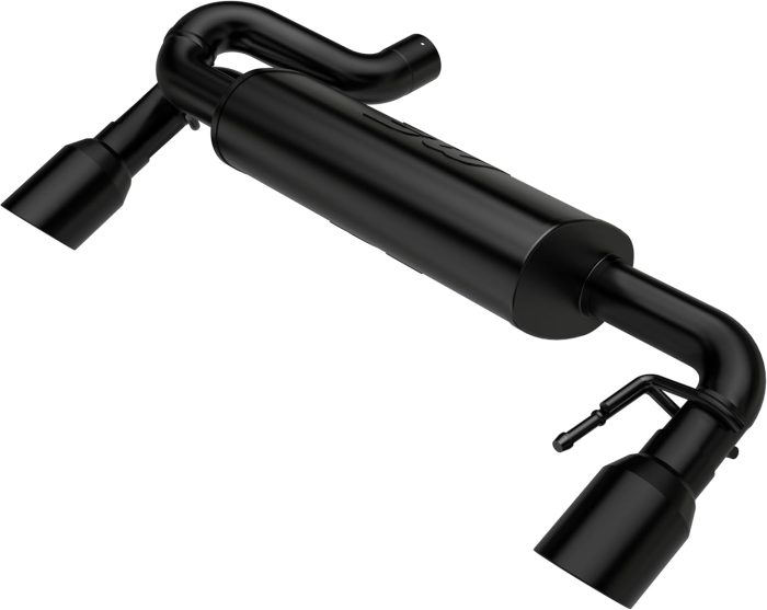 Magnaflow Exhaust Systems 21C Bronco 2.7L Street Series Axleback Exhaust System Black
