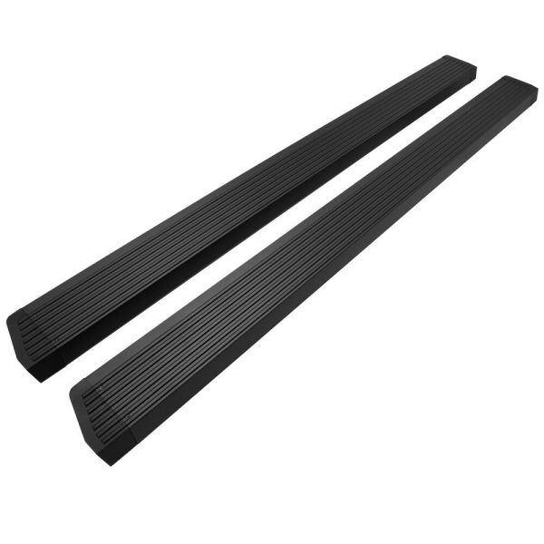 Westin Running Boards - Pro-E - 6 In Wide - Power-Deploying - Illuminated - Aluminum - Black Anodized - 4-Door - Jeep Wrangler Jk 2007-18 - Pair