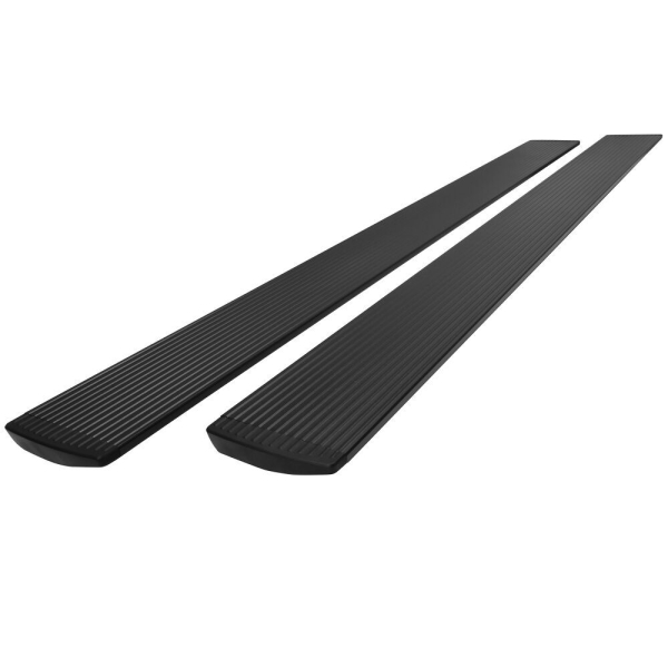Westin Running Boards - Pro-E - 6 In Wide - Power-Deploying - Illuminated - Aluminum - Black Anodized - Quad Cab - Ram Fullsize Truck 2009-24 - Pair