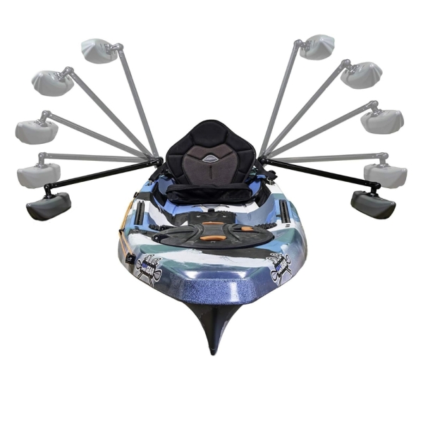 YakGear Kayak & Canoe Outriggers (Generation 2), One Size