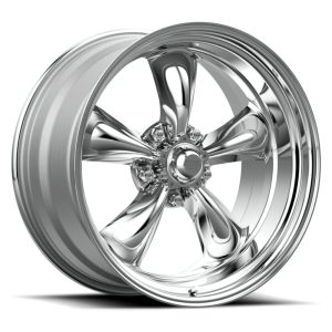 American Racing Wheels - Torq Thrust Ii - 17 X 8 In - 4.070 In Backspace - 5 X 4.50 In Bolt Pattern - Aluminum - Polished