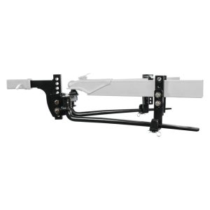 Draw-Tite 49912 Pro Round Bar Weight Distribution Hitch with Sway Control, 8,000 lbs. Capacity, 8.5 Inch Drop Shank Included