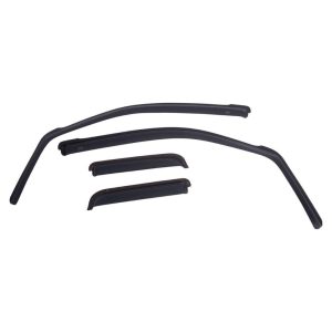 EGR - 571691 In-channel Window Visors Front and Rear Set, Dark Smoke Finsh