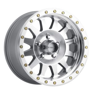 Method Race Wheels 304 Double Standard Machined/Clear Coat 17X8.5" 5X5.5", 0Mm Offset 4.75" Backspace, MR30478555300