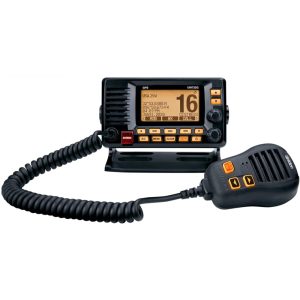 Uniden - UM725G Black Fixed Mount 25 Watt VHF with GPS