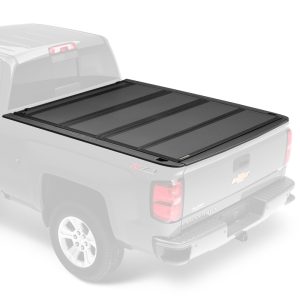 RealTruck BAKFlip MX4 Hard Folding Truck Bed Tonneau Cover - 448100